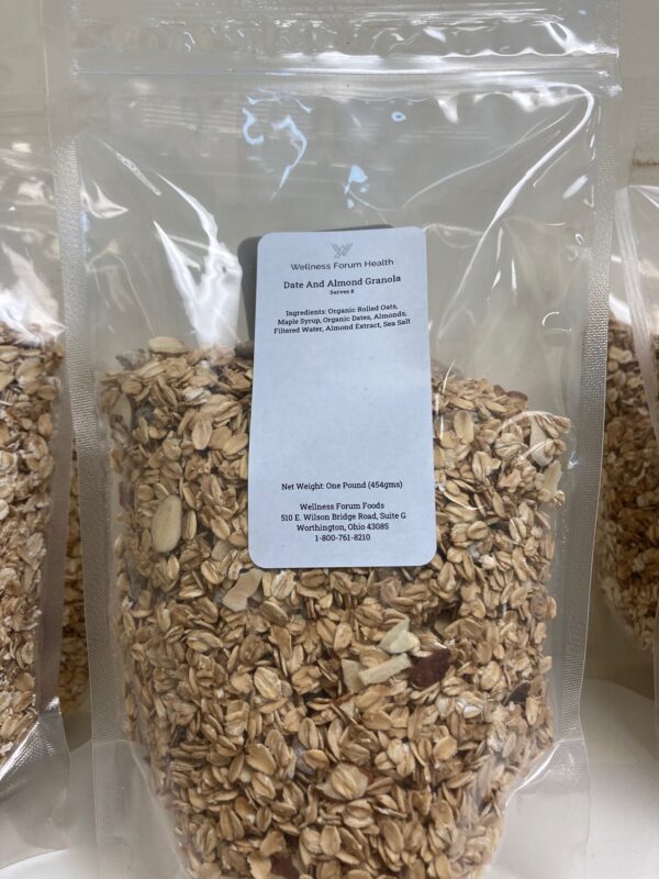 Date and almond granola
